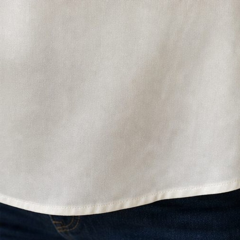 White Ruffle Blouse - Picture 6 of 6